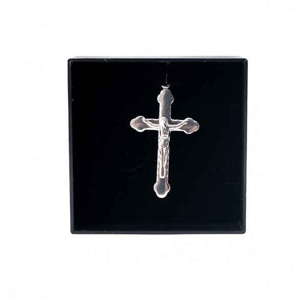 Pingente Crucifixo (M) - Prata 925 | Piá das Pratas - Fé e Elegância