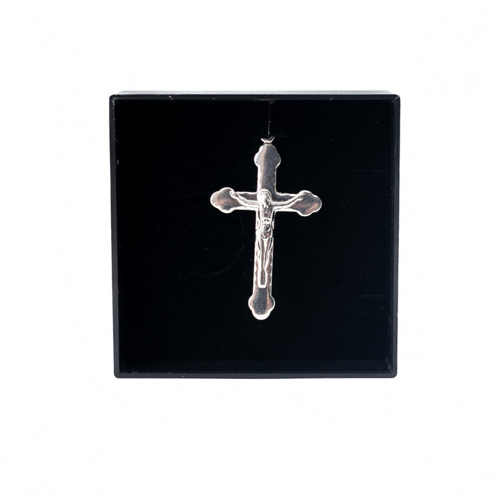 Pingente Crucifixo (M) - Prata 925 | Piá das Pratas - Fé e Elegância