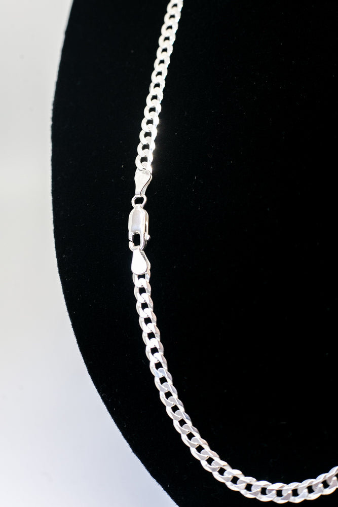 Corrente Grumet 5mm/60cm - Prata 925