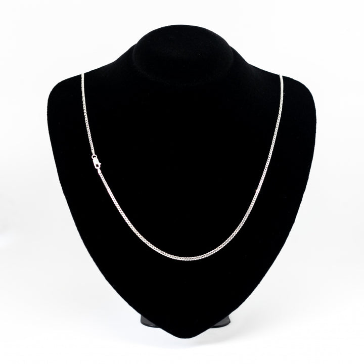 Corrente Grumet 2mm/70cm - Prata 925