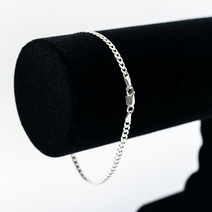 Pulseira Grumet 3mm - Prata 925 | Piá das Pratas - Estilo e Elegância
