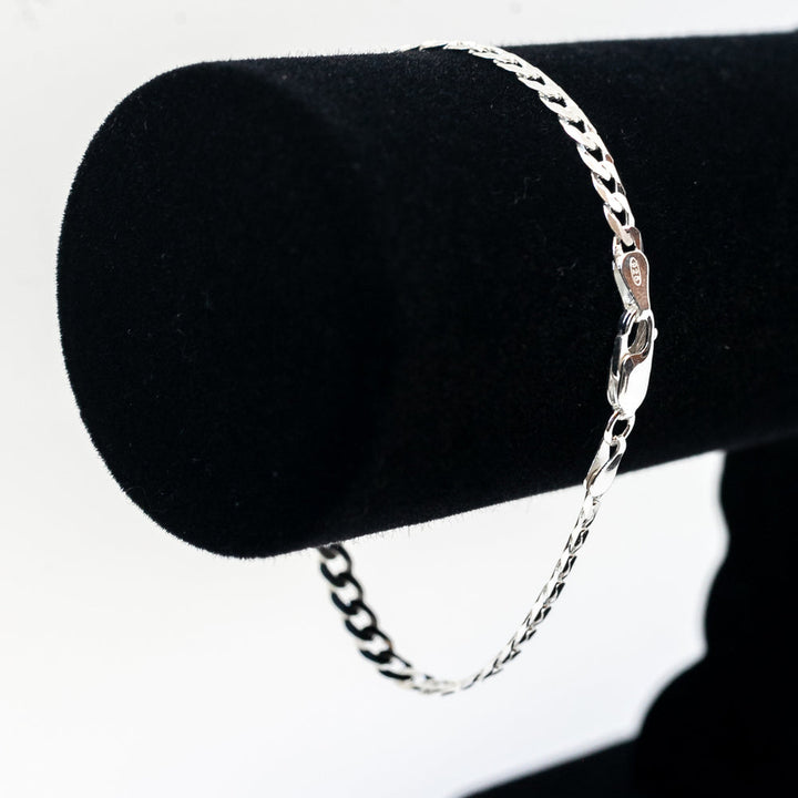 Pulseira Grumet 5mm - Prata 925 | Piá das Pratas - Elegância e Modernidade