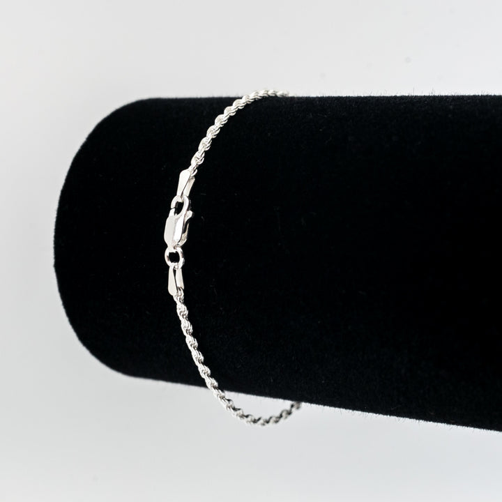 Pulseira Cordão Baiano 3mm - Prata 925 | Piá das Pratas - Estilo e Autenticidade