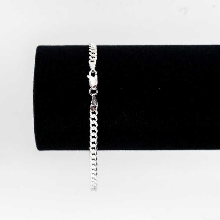 Pulseira Grumet 4mm - Prata 925 | Piá das Pratas - Elegância e Estilo