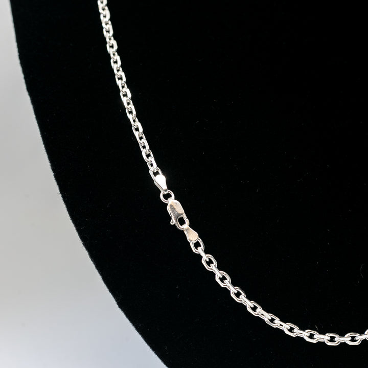 Corrente Cartie 3mm/70cm - Prata 925