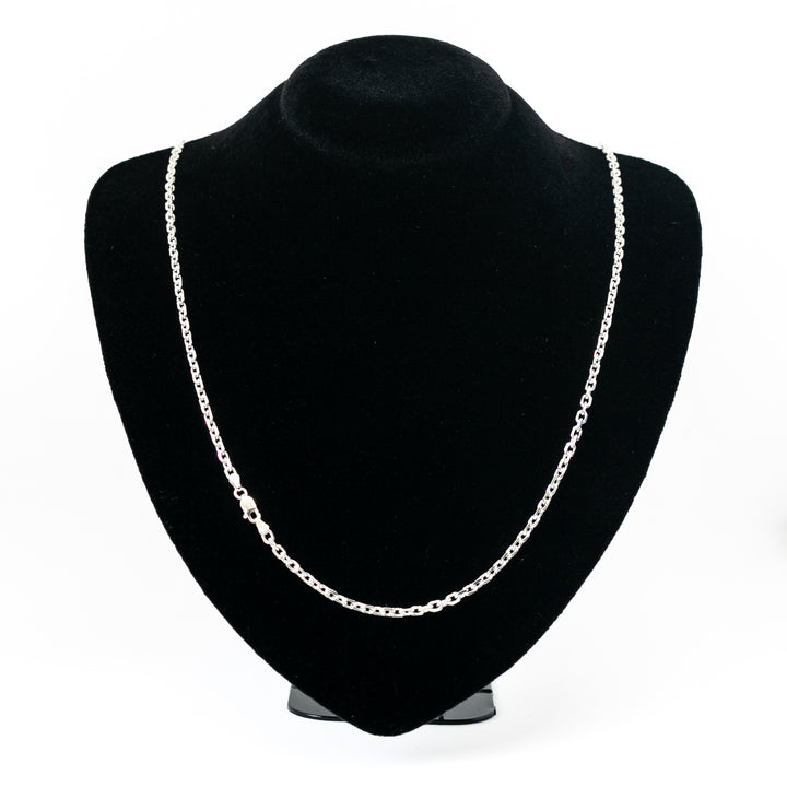 Corrente Cartie 3mm/70cm - Prata 925