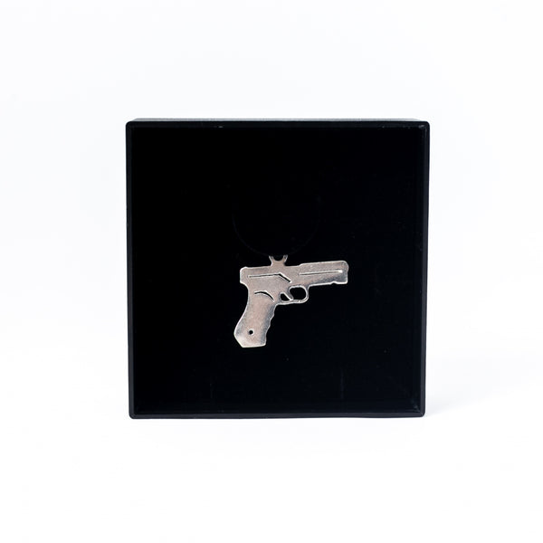 Pingente Pistola - Prata 925 | Piá das Pratas - Estilo e Qualidade